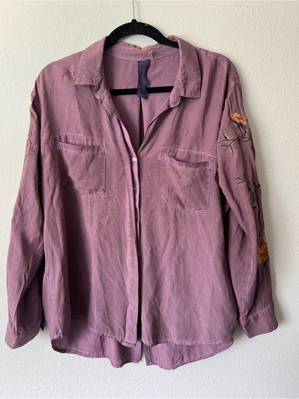 Aratta Silent Journey Kate Embroidered Blouse Shirt